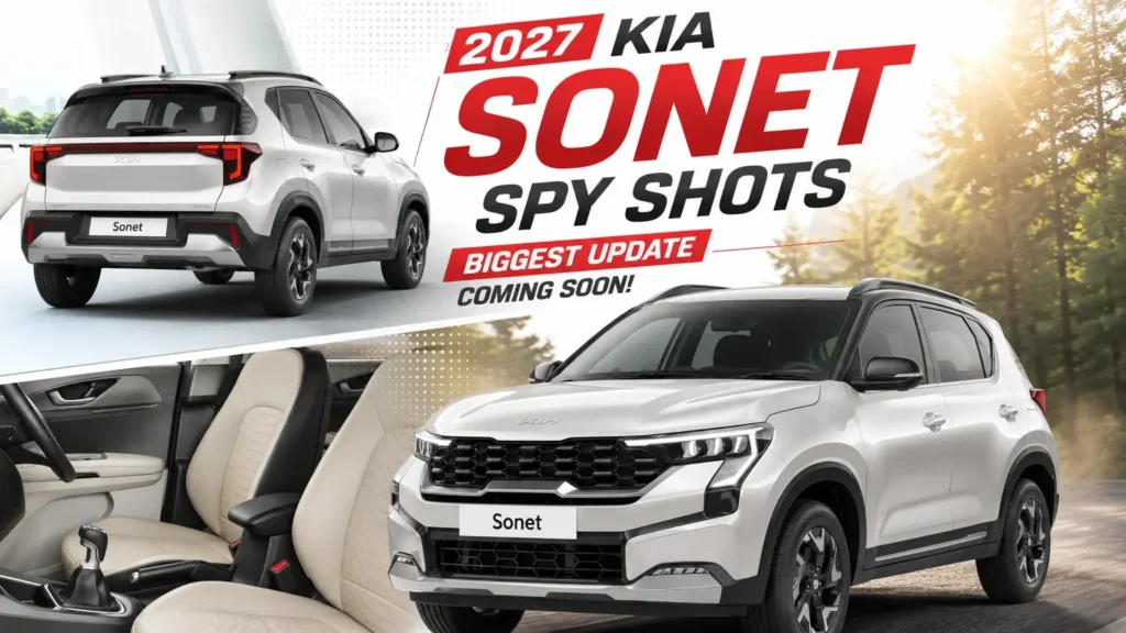 2027 Kia Sonet spy shots