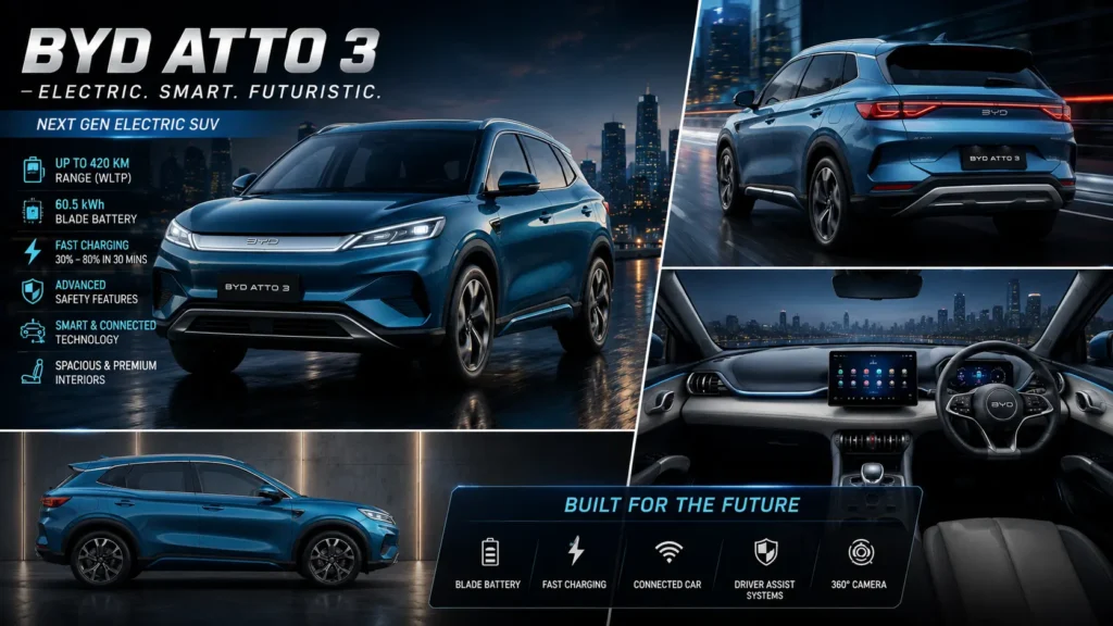 5+ Upcoming BYD Electrified Cars Coming to India: Atto 2, Sealion 6, Dolphin & More