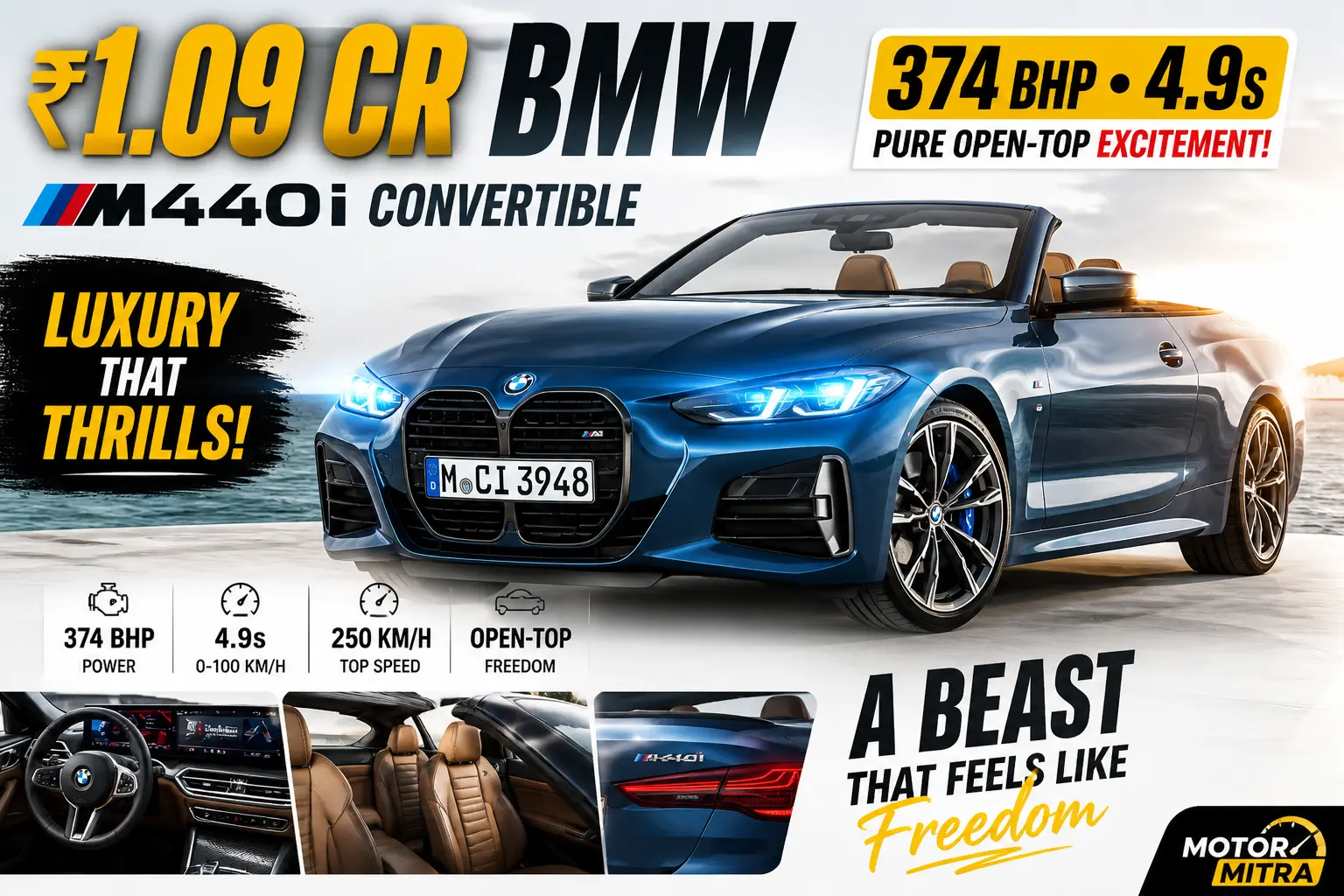 BMW M440i Convertible