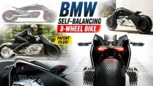BMW Patents 8-Wheel Self-Balancing Bike
