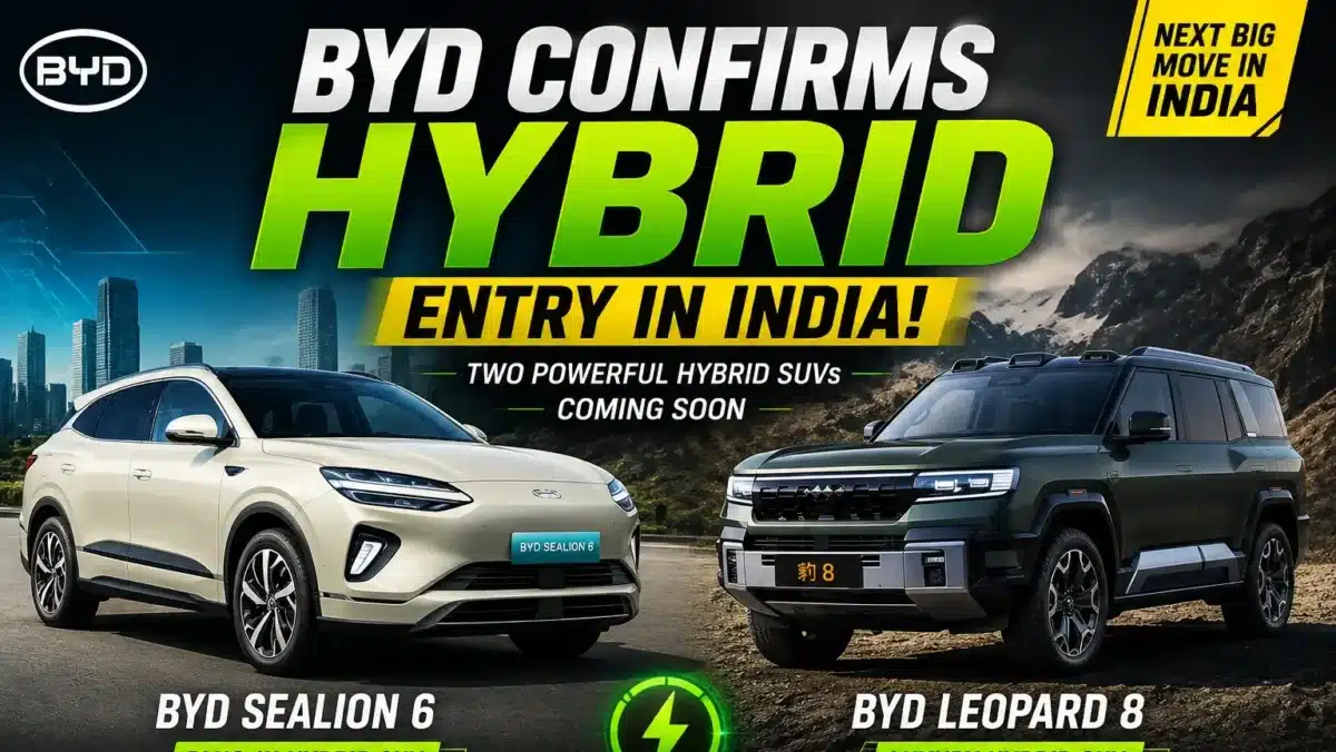 BYD Confirms Hybrid Entry In India Sealion 6 And Leopard 8