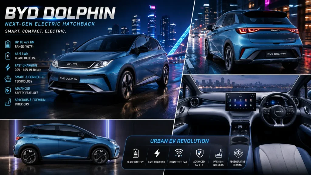 5+ Upcoming BYD Electrified Cars Coming to India: Atto 2, Sealion 6, Dolphin & More