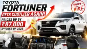 Toyota Fortuner price hike