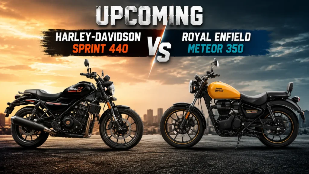 Harley-Davidson Sprint 440 vs Royal Enfield Meteor 350