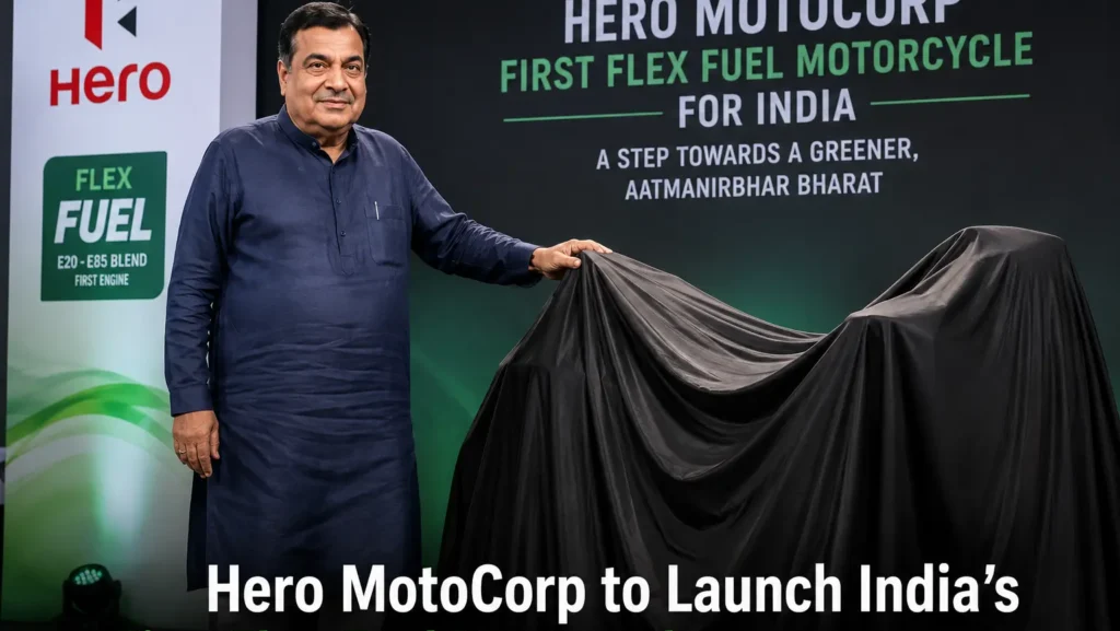 Hero MotoCorp to Launch India's First Flex-Fuel