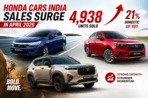 Honda Cars India Sales April 2026