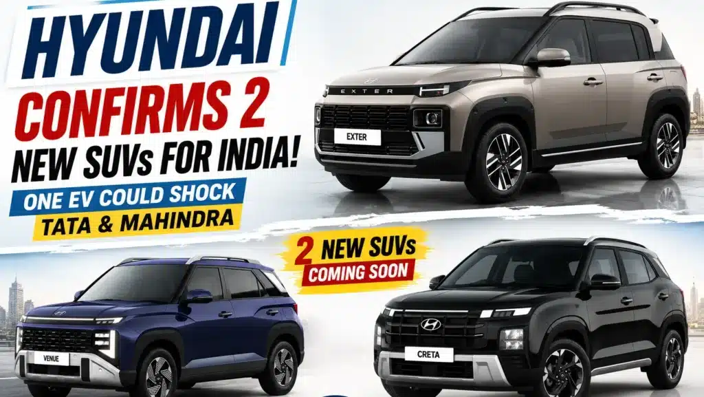 Hyundai Cars confirms two new SUV launches