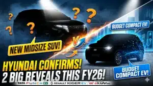 Hyundai Confirms Bold New Midsize SUV & Compact EV for FY2025-26 Launch!