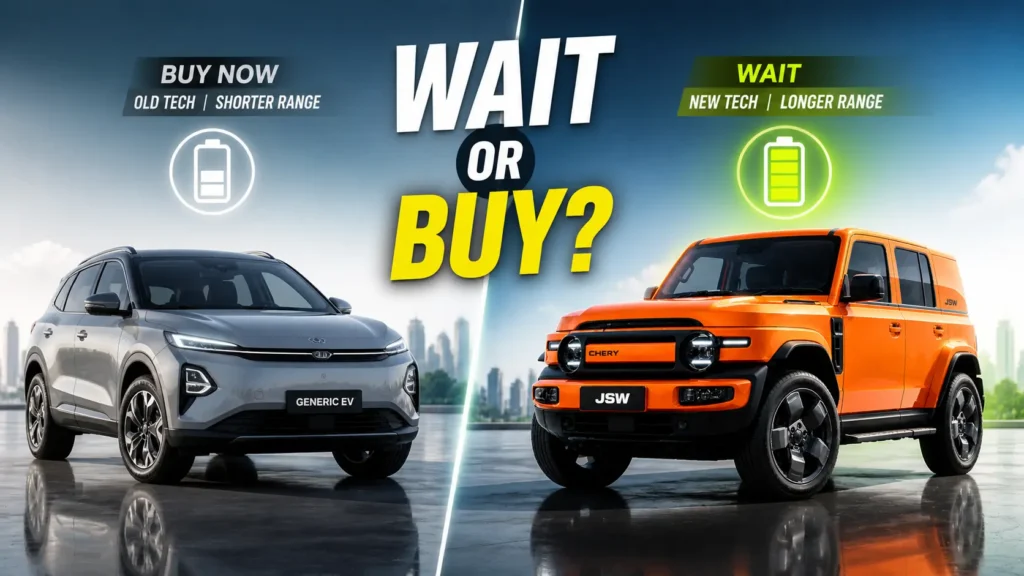 Big Leak! JSW Chery Electric SUV Spotted with 69.8 kWh Battery – Don’t Buy an EV Yet