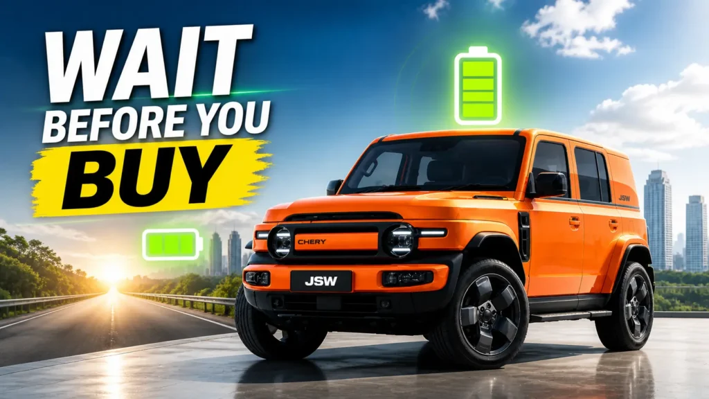Big Leak! JSW Chery Electric SUV Spotted with 69.8 kWh Battery – Don’t Buy an EV Yet