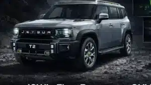 JSW’s First Passenger SUV Leaked– Jetour T2-Based Hybrid With 139 km EV Range