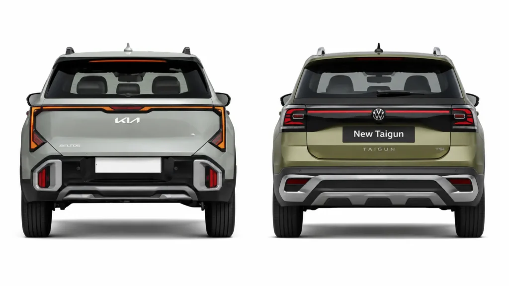 Kia Seltos vs Volkswagen Taigun Features Comparison: Which SUV Offers More?