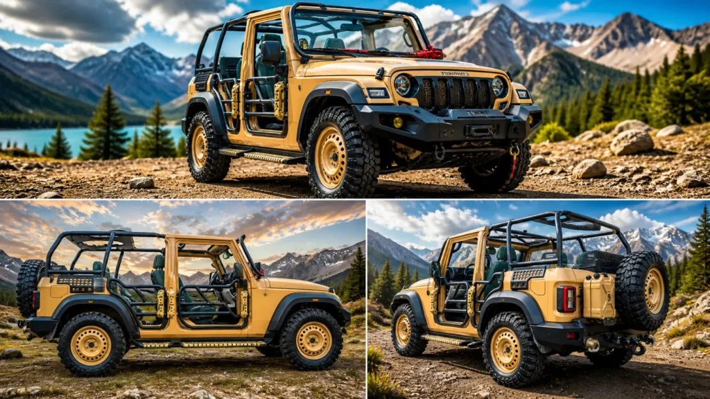 Mahindra Thar Roxx-based ATV Revealed – Military Off-Roader Not Available for Buyers