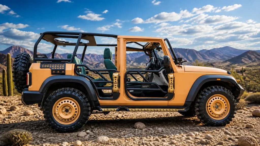 Mahindra Thar Roxx-based ATV Revealed – Military Off-Roader Not Available for Buyers
