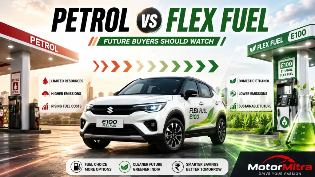 Maruti E100 Flex Fuel Launch On June 5 – India’s Next Big Fuel Shift May Already Be Starting