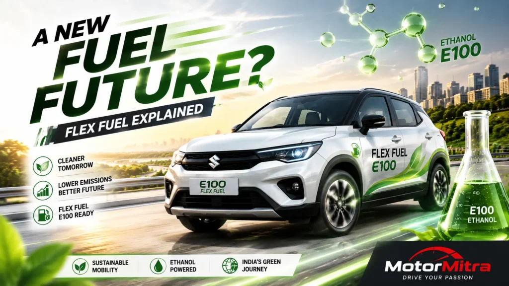 Maruti E100 Flex Fuel Launch On June 5 – India’s Next Big Fuel Shift May Already Be Starting