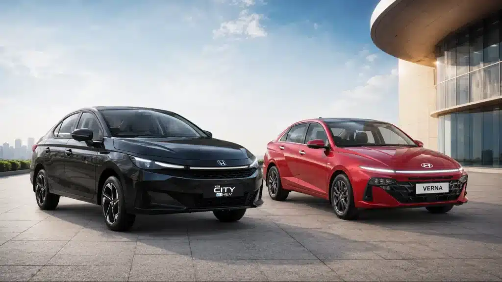 New Honda City vs Hyundai Verna 2026