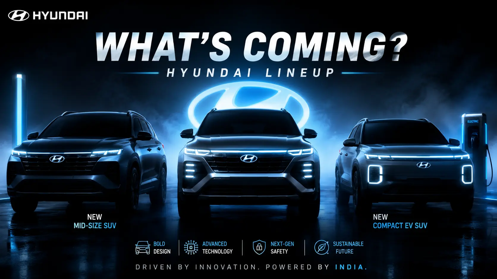 New Hyundai EV SUV Incoming! Brand Confirms 2 Major Launches
