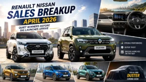 Renault Nissan Sales Breakup April 2026