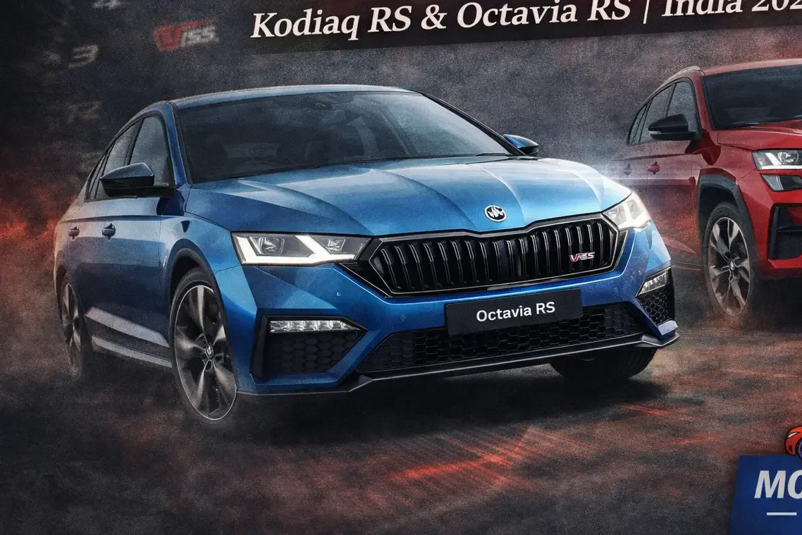Big News for Enthusiasts: Skoda Kodiaq RS and Octavia RS Coming to India 2026