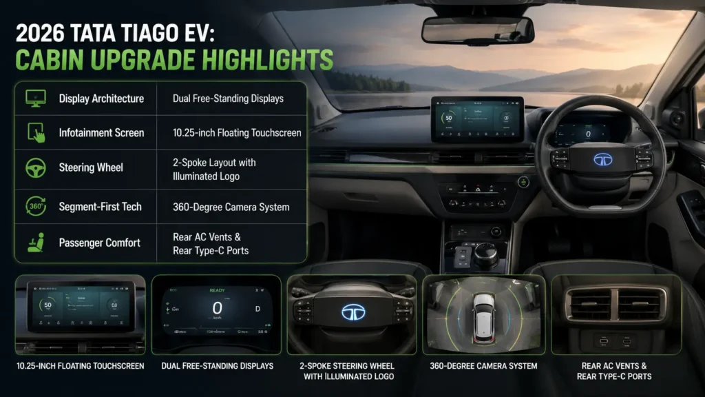 New Tata Tiago EV Facelift 2026: Battery, Range & Colour Options Explained
