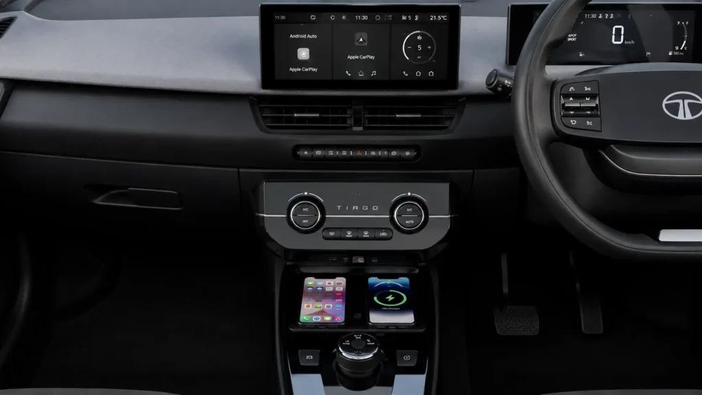 2026 Tata Tiago Facelift Interior Revealed: Bigger Screens & Premium Cabin