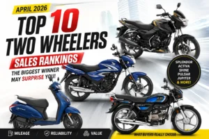 Top 10 Two Wheelers April 2026
