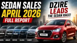 Top Selling Sedans April 2026