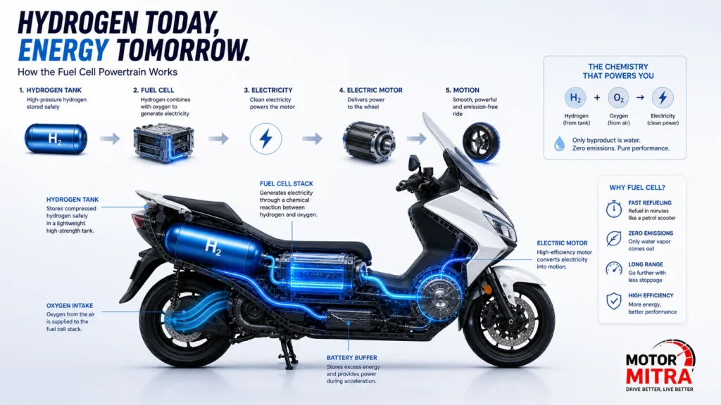 Toyota Files Hydrogen Scooter Patent Based on Burgman – Big Shift Ahead