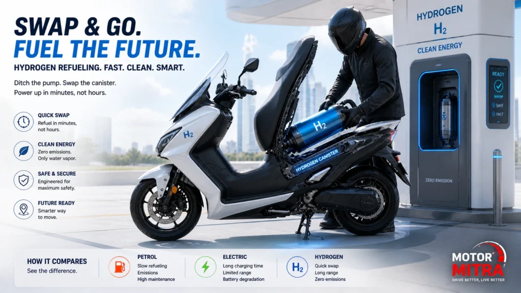 Toyota Files Hydrogen Scooter Patent Based on Burgman – Big Shift Ahead