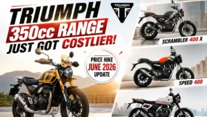 Triumph 350cc Bikes Price Hike
