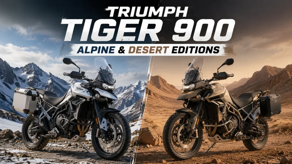 Triumph Tiger 900 Alpine & Desert Editions