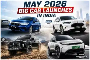 Upcoming Cars May 2026 India