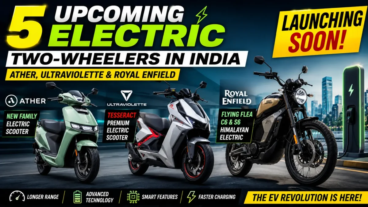 5 Upcoming Electric Two-Wheelers