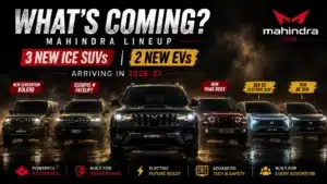 Upcoming Mahindra SUVs 2026-27 New Scorpio, Bolero & EVs Incoming