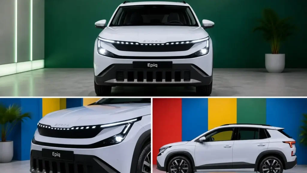 New Skoda Epiq EV Breaks Cover With Futuristic Design & 440 KM Range