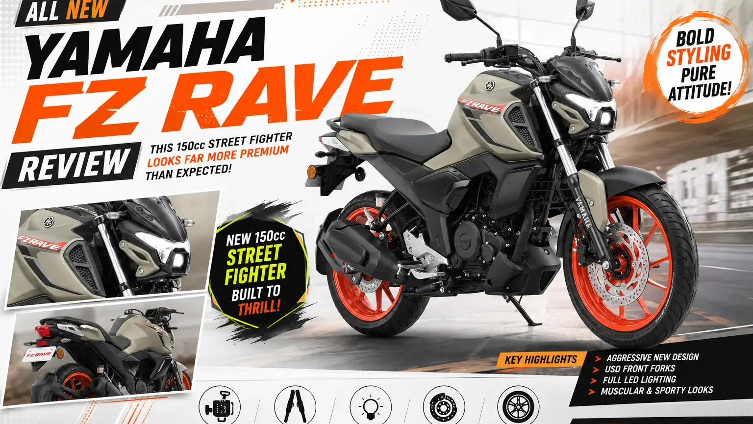 Yamaha FZ Rave Review