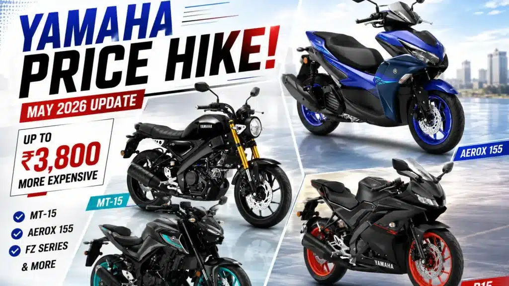 Yamaha Price Hike May 2026