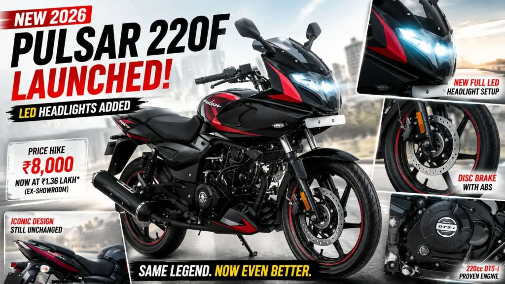 2026 Bajaj Pulsar 220F