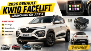 2026 Renault Kwid Facelift