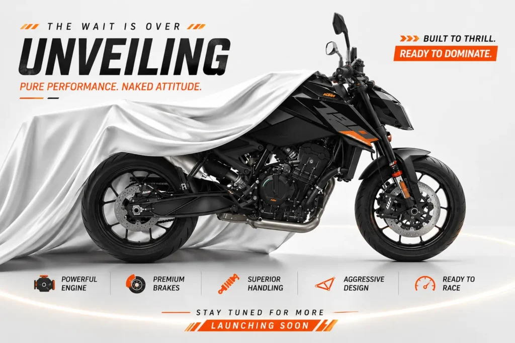 2027 KTM 790 Duke Unveiled Globally Design, Power & Torque