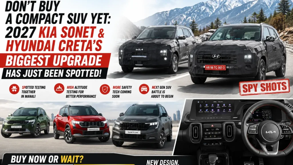 2027 Kia Sonet and Hyundai Creta