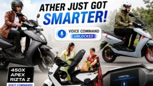 Ather Voice Commands Ather 450X, 450 Apex, and Rizta Z
