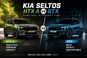 Kia Seltos HTX (A) Face Off Against the GTX Trim