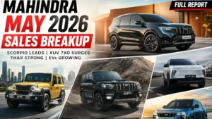 Mahindra Sales Breakup May 2026