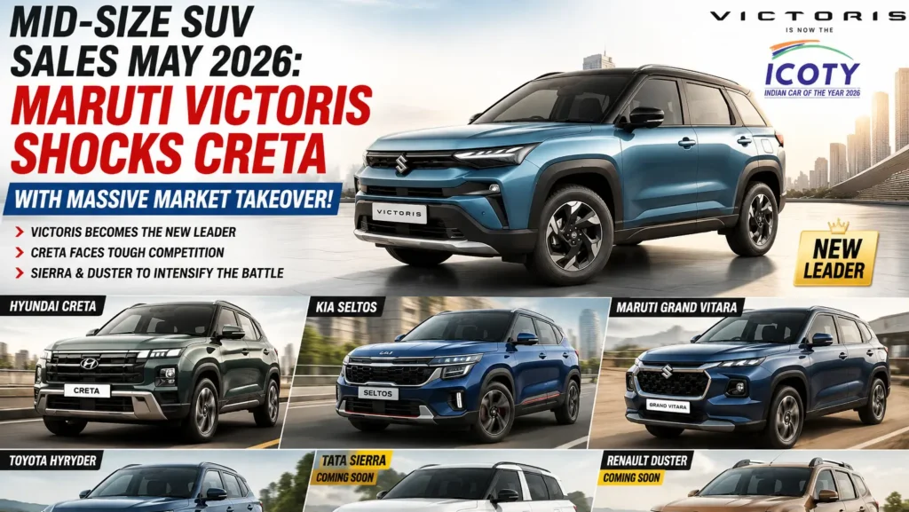 Mid-Size SUV Sales May 2026