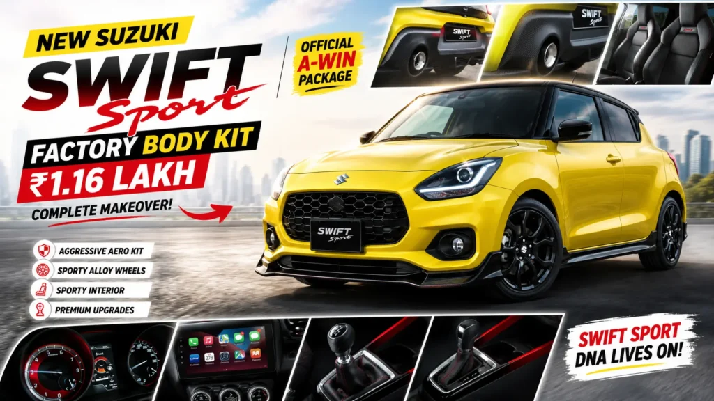 New Suzuki Swift Sport Factory Body Kit