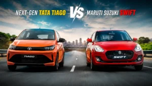Next-Gen Tata Tiago vs Maruti Suzuki Swift