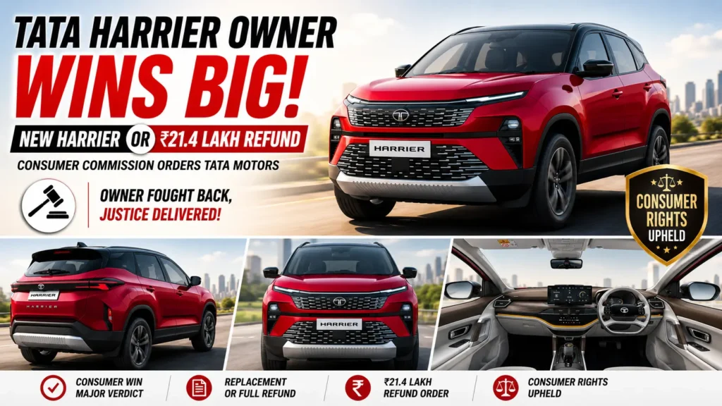 Tata Harrier Owner Wins Case