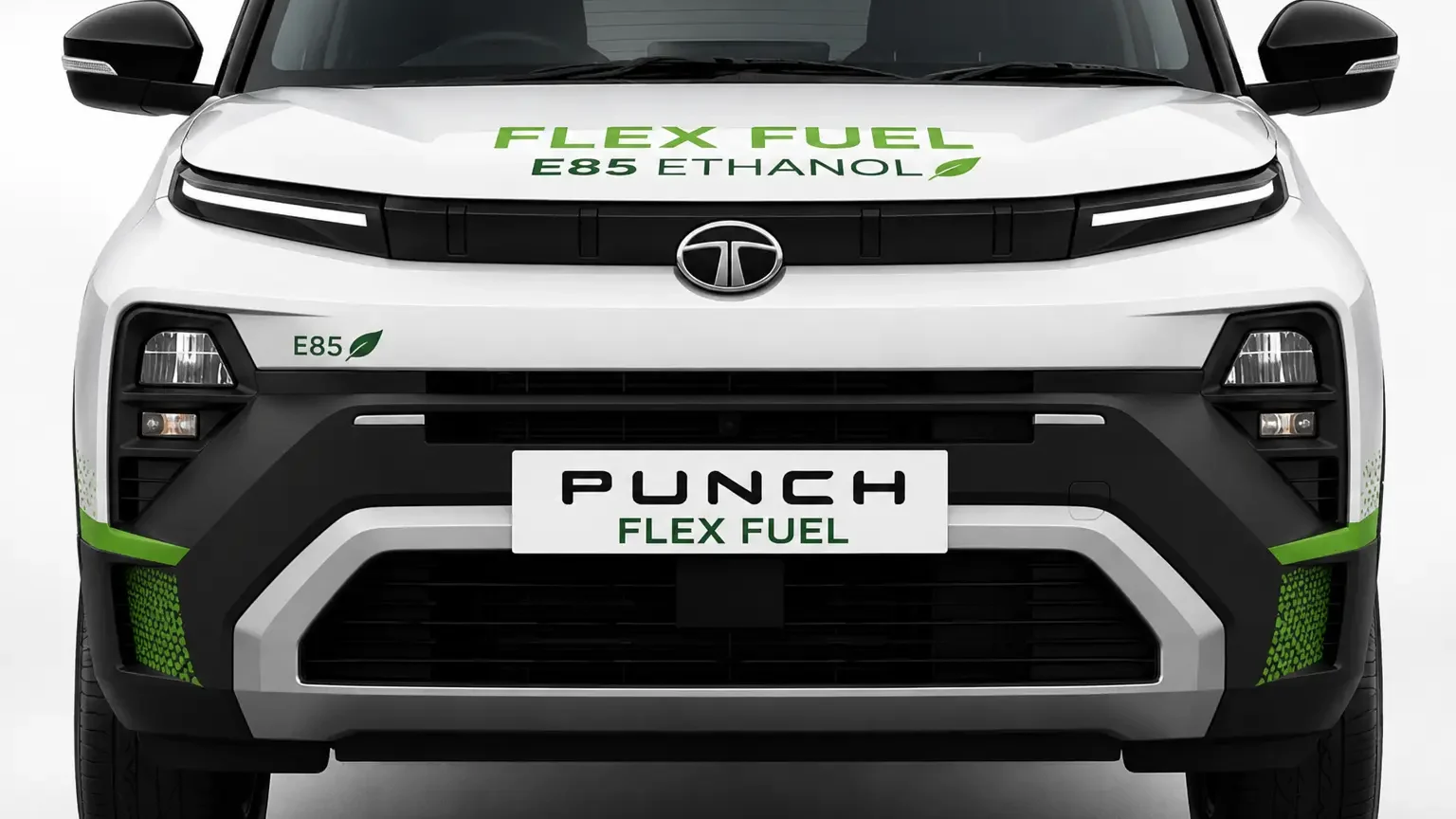 New Tata Punch Spied After Launch – Is Tata Secretly Testing An E85 Version?